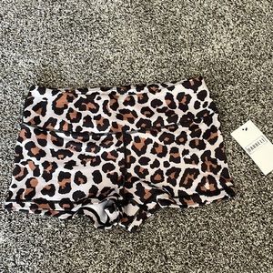 NWT Barbell Cartel comp short 2.0 leopard SZ M